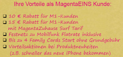 Magenta Eins Banner